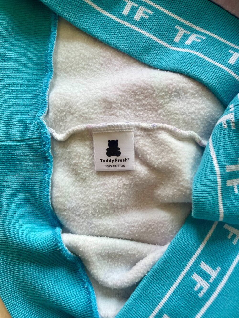 Teddy Fresh Women's Bears in Space Rocket Ship Middle Finger Sweater size XS - Picture 8 of 9